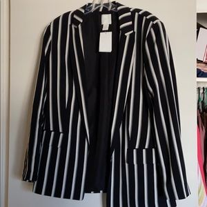 Striped blazer